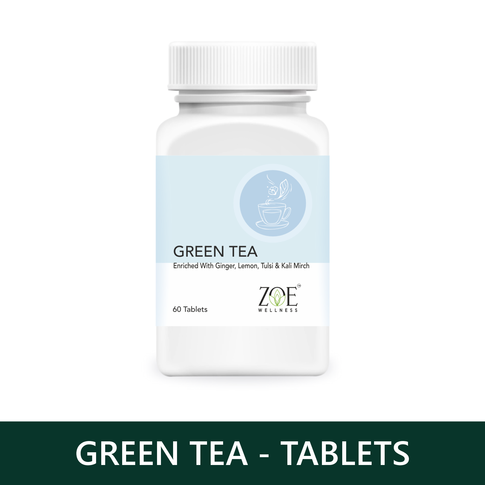 INSTANT HERBAL GREEN TEA (60TABLET)